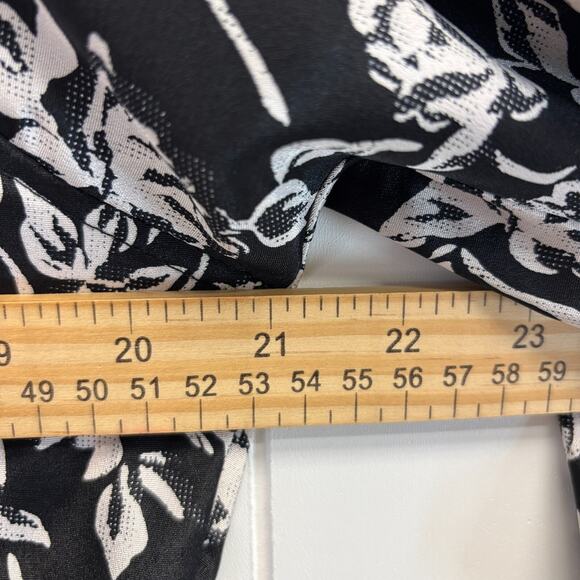 VTG Ms. Paquette Women's Floral Preppy 80s 90s Artsy Indie Top Size S Classic - Picture 9 of 9